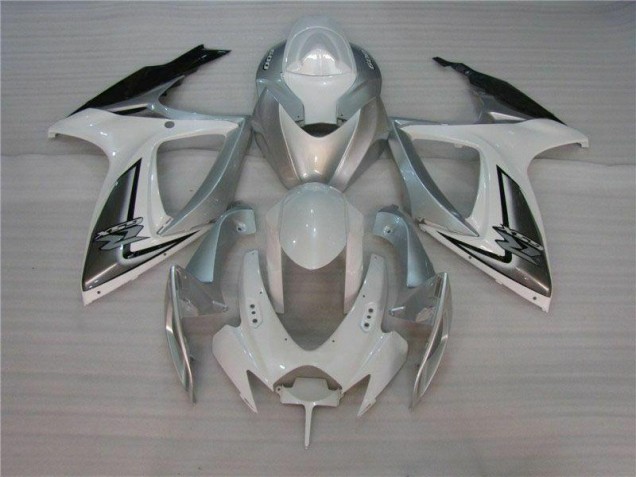 GSXR 600 / 750 K6 06-07 - Blanco Plata