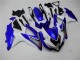 GSXR 600 / 750 K8 08-10 - Blanco Azul GSXR 600 / 750 K8 08-10 - Blanco Azul