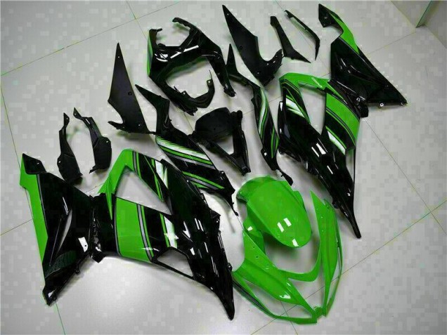 ZX6R 13-18 - Negro Verde