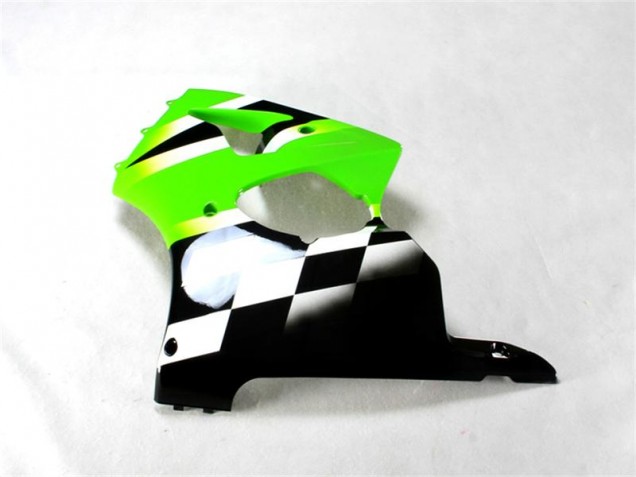 ZX6R 00-02 - Verde Negro Blanco