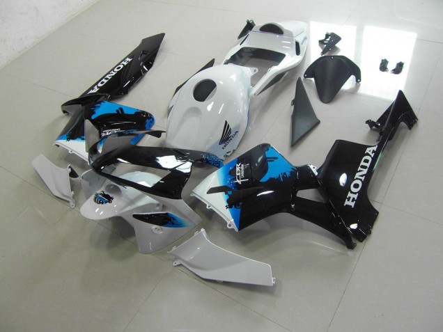 CBR 600 RR 03-04 - Blanco Negro Azul CBR 600 RR 03-04 - Blanco Negro Azul