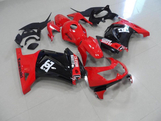 ZX 250R 08-12 - Rojo Negro