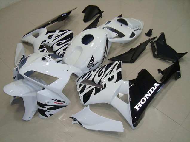 CBR 600 RR 05-06 - Blanco Negro CBR 600 RR 05-06 - Blanco Negro