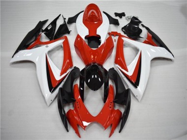 GSXR 600 / 750 K6 06-07 - Rojo Negro