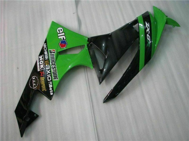 ZX6R 09-12 - Negro Verde