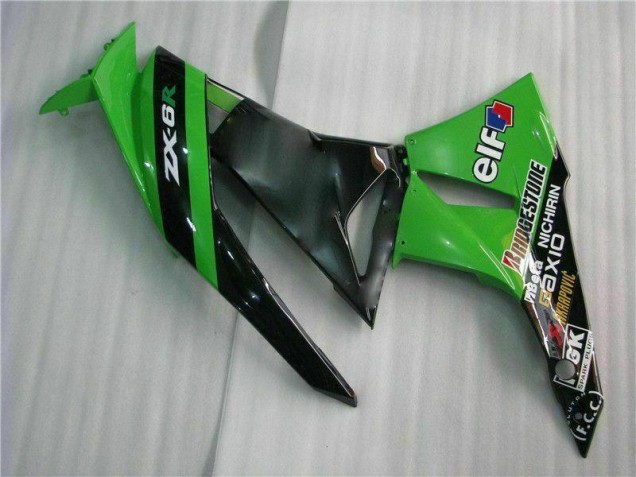 ZX6R 09-12 - Negro Verde