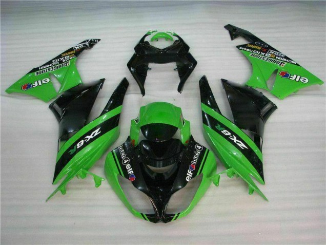 ZX6R 09-12 - Negro Verde