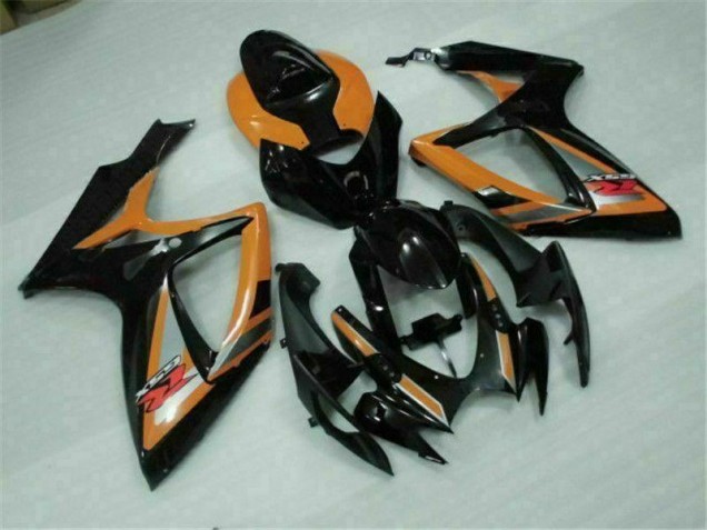 GSXR 600 / 750 K6 06-07 - Negro Naranja GSXR 600 / 750 K6 06-07 - Negro Naranja