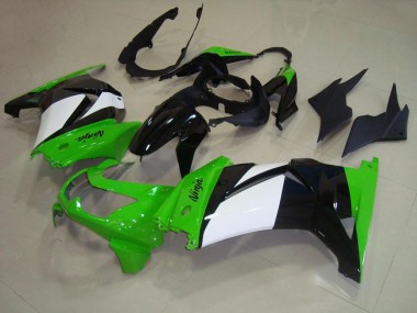 ZX 250R 08-12 - Verde Blanco Negro